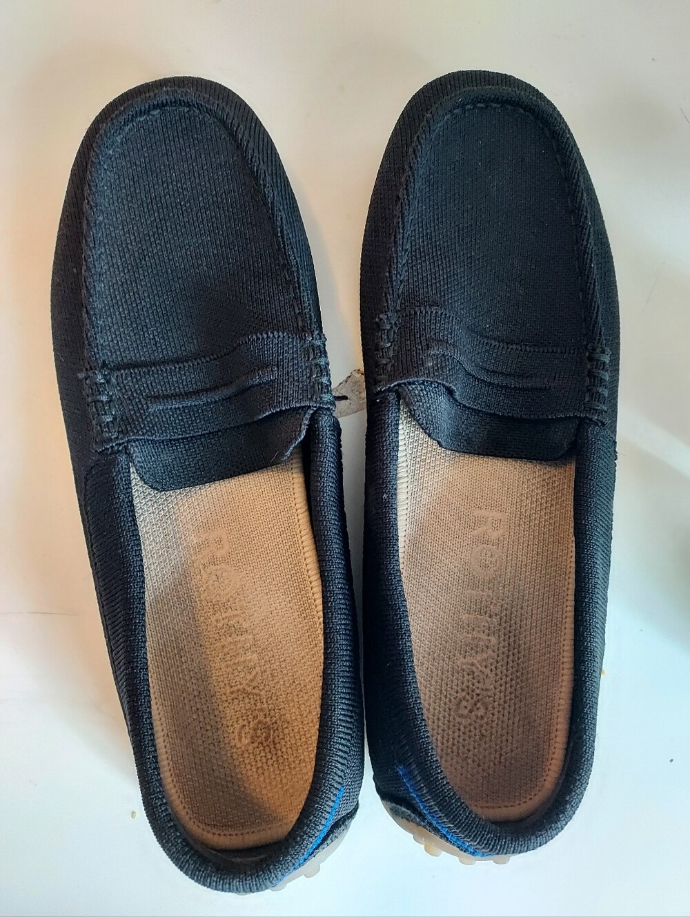 Women’s Black Slip-On Loafers - Picture 11 of 11